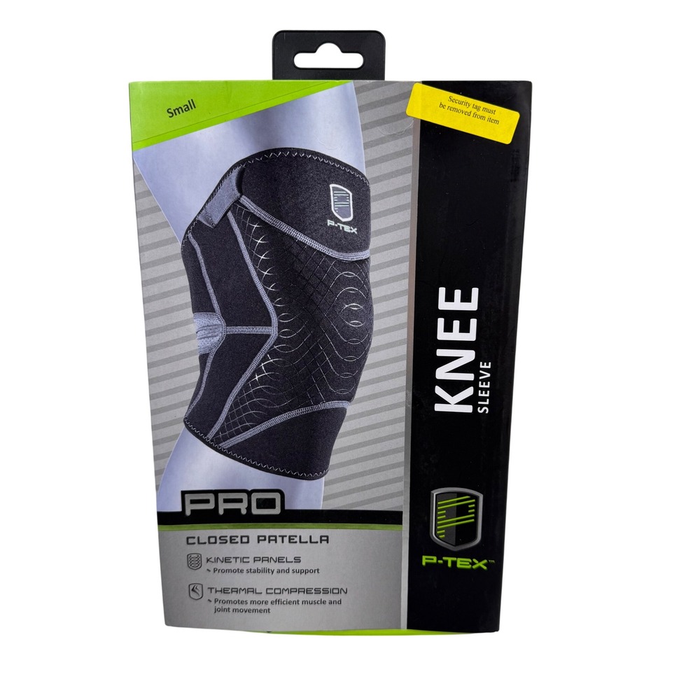 P-TEX Pro Closed Patella Knee Sleeve Small Support‎ P-TEXK201 Compression